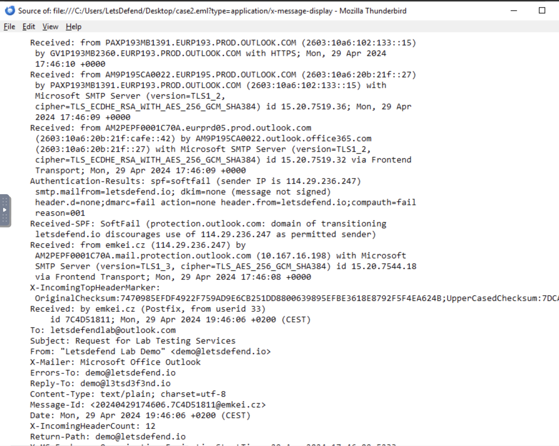 Source file