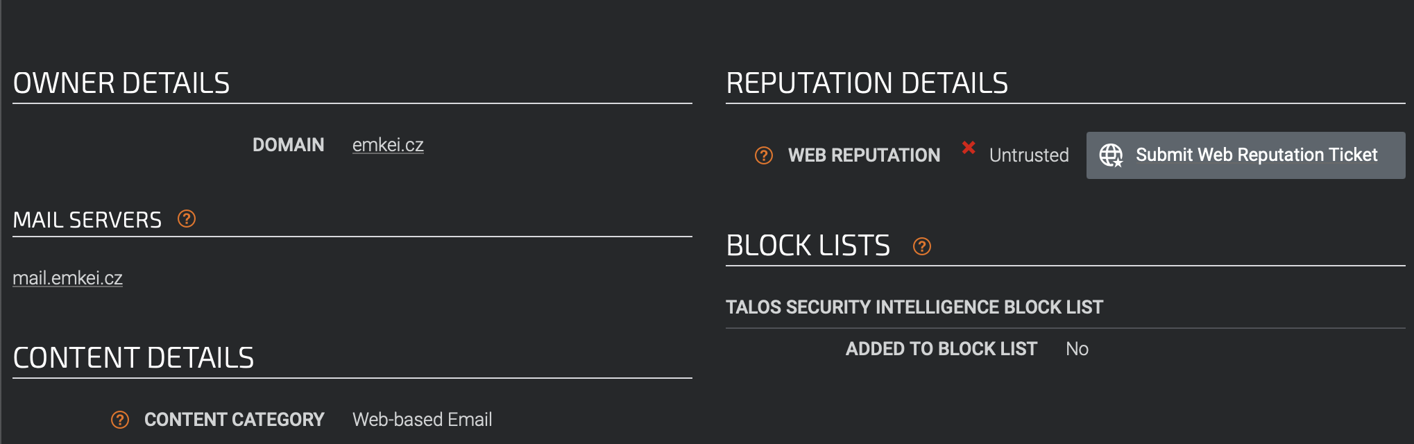Screenshot Cisco Talso 